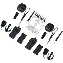 Load image into Gallery viewer, 2x (Pair) TECHOMAN TM820P UHF PRS 5 Watt 168 Channel Walkie Talkies Blue/Orange UHF PRS Hand Helds TECHOMAN