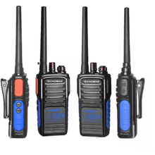 Load image into Gallery viewer, 2x (Pair) TECHOMAN TM820P UHF PRS 5 Watt 168 Channel Walkie Talkies Blue/Orange UHF PRS Hand Helds TECHOMAN   
