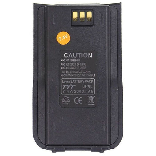 TYT MD-380 7.4V 2000mAh Li-ion Battery Replacement for DMR Digital Two Way Radio TYT Battery TYT   
