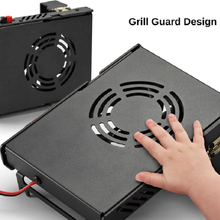 Load image into Gallery viewer, XIEGU G90-H1 Holder and Cooling Fan Bracket For Xiegu G90 Amateur Radio Transceivers XIEGU