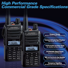 Load image into Gallery viewer, YAESU FT-65E Ham Walkie Talkie Dual VHF & UHF 5W Ham Walkie Talkie Amateur Radio Transceivers YAESU