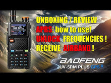 Load and play video in Gallery viewer, BAOFENG UV-5RH PRO Ham Walkie Talkie Dual VHF, UHF with Airband Receive and GPS Amateur Radio Transceivers BAOFENG
