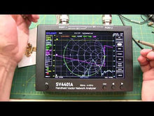 Load and play video in Gallery viewer, CHELEGANCE SV4401A Antenna Aerial Analyzer Vector Network Analyzer VNA 50kHz ~ 4.4GHz Antenna SWR Meter CHELEGANCE