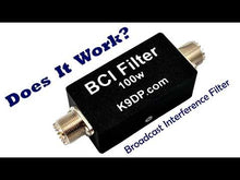 Load and play video in Gallery viewer, K9DP 100w BCI (Broadcast Interference) Filter for HF Bands Ferrite Filter K9DP