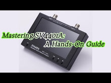 Load and play video in Gallery viewer, CHELEGANCE SV4401A Antenna Aerial Analyzer Vector Network Analyzer VNA 50kHz ~ 4.4GHz Antenna SWR Meter CHELEGANCE