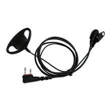 Load image into Gallery viewer, TECHOMAN Earpiece D Type with Lapel Microphone for UNIDEN Walkie Talkies Communication Radio Accessories TECHOMAN