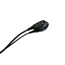 Load image into Gallery viewer, TECHOMAN Earpiece D Type with Lapel Microphone for UNIDEN Walkie Talkies Communication Radio Accessories TECHOMAN