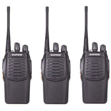 Load image into Gallery viewer, 3x Baofeng BF-5C 2 WATT UHF PRS CB Walkie Talkies - 16 Channels UHF PRS Hand Helds BAOFENG