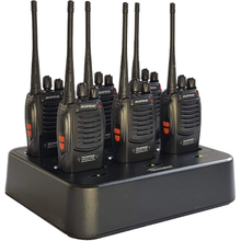 Load image into Gallery viewer, 6x Baofeng BF-5C 2 WATT UHF PRS CB Walkie Talkies - 16 Channels & 6-way Charger UHF PRS Hand Helds BAOFENG