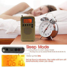 Load image into Gallery viewer, TECHOMAN Aircraft Band Radio Receiver VHF AIR/FM/AM/CB/VHF/SW ** GREY ** Radio Receiver TECHOMAN