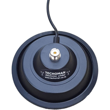 Load image into Gallery viewer, TECHOMAN 15cm Magnetic Antenna / Aerial Mount SO239 on Base and PL259 for Radio - 4M RG-58 cable Mobile Antenna Mounts TECHOMAN
