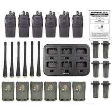 Load image into Gallery viewer, 6x Baofeng BF-5C 2 WATT UHF PRS CB Walkie Talkies - 16 Channels & 6-way Charger UHF PRS Hand Helds BAOFENG