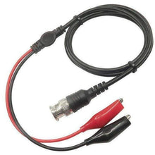 Load image into Gallery viewer, TECHOMAN Oscilloscope Meter Test Crocodile Clips - Red and Black Oscilloscope Accessories TECHOMAN