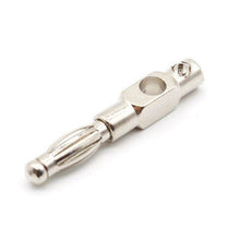 Load image into Gallery viewer, TECHOMAN Pair Red/Black Banana Stackable Plugs Electronics Test Assessories TECHOMAN