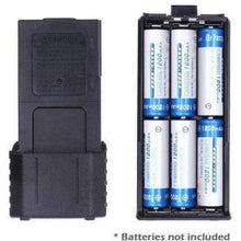 Load image into Gallery viewer, BAOFENG UV-5R Extended BL-5L Size AA Battery High Power Battery Case Baofeng Batteries BAOFENG