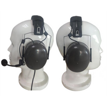 Load image into Gallery viewer, TECHOMAN TM-9C Headphone / Earmuffs with Noise Cancelling Microphone Communication Radio Accessories TECHOMAN