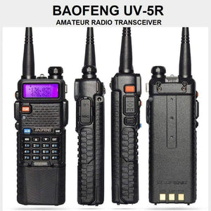 Baofeng UV-5R 5W Ham Walkie Talkie Dual VHF & UHF with High Capacity Battery Amateur Radio Transceivers BAOFENG   