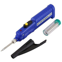 Load image into Gallery viewer, TECHOMAN 8W AA 4.5V Battery Powered Electronic Soldering Iron With Solder Tools TECHOMAN