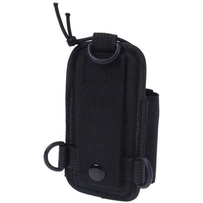 Nylon Belt / Carry Case with Reflective Strip Cover for Walkie Talkie