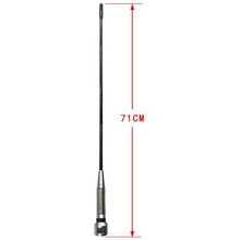 Load image into Gallery viewer, TECHOMAN Mobile CB Radio Antenna / Aerial 26 ~ 27 MHz Fibreglass with Tuning Stub + Magnetic Base Antenna Mobile TECHOMAN