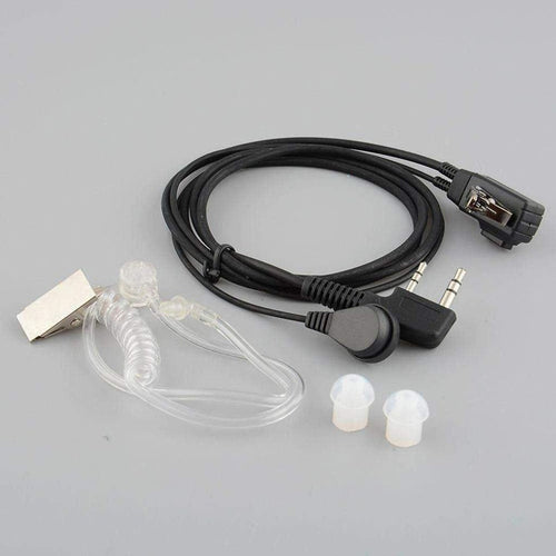 Puxing Acoustic 2-Pin Headset Earpiece / Microphone for Puxing Radios Communication Radio Accessories TECHOMAN   
