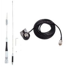Load image into Gallery viewer, TECHOMAN Antenna / Aerial Car Mount with SG-M507 and PL259 4M Cable 144/430 MHz Antennas TECHOMAN