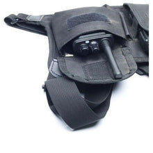 Load image into Gallery viewer, TECHOMAN Chest Pack 2 Pocket Nylon for Walkie Talkies  TECHOMAN