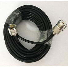 Load image into Gallery viewer, TECHOMAN RF Coaxial Antenna / Aerial Cable with PL259 and SO239 50 Ohm Coax - 50 Metres Antenna Accessories TECHOMAN