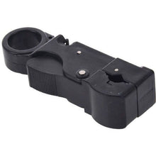 Load image into Gallery viewer, TECHOMAN Rotary 3 Blade Coaxial Cable Stripper Tool For RG58 RG59 Wire Cutters TECHOMAN