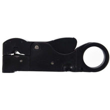 Load image into Gallery viewer, TECHOMAN Rotary 3 Blade Coaxial Cable Stripper Tool For RG58 RG59 Wire Cutters TECHOMAN