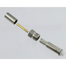 Load image into Gallery viewer, TECHOMAN FME Female Crimp Socket for RG58 Coaxial Cable  TECHOMAN