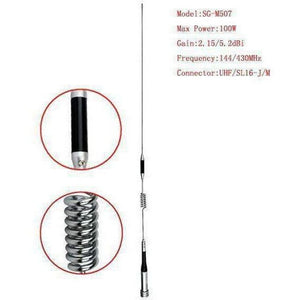 TECHOMAN Scanner Radio Antenna SG-M507 VHF/UHF + Magnetic Mount Antenna Mobile TECHOMAN   