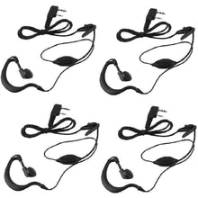 Load image into Gallery viewer, 4x Baofeng 2-Pin Headset Earpiece / Microphones for Baofeng Radios Baofeng Accessories BAOFENG