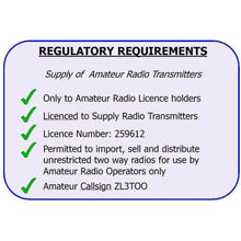 Load image into Gallery viewer, TYT TH-8600 25 Watt Dual Band VHF / UHF Mini Amateur Mobile Transceiver Amateur Radio Transceivers TYT