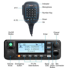 Load image into Gallery viewer, TYT MD-9600 DMR Ham Mobile Dual VHF & UHF with Program Cable and GPS Amateur Radio Transceivers TYT