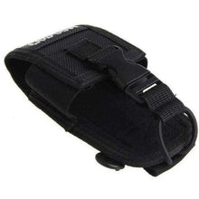 Load image into Gallery viewer, TECHOMAN Walkie Talkie Belt Pouch Cover for Baofeng and Other Models - Black Radio Belt Pouches TECHOMAN