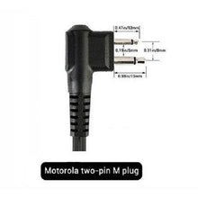 Load image into Gallery viewer, TECHOMAN Headphone / Earmuffs with Noise Cancelling Microphone - Motorola 2-pin Communication Radio Accessories BAOFENG