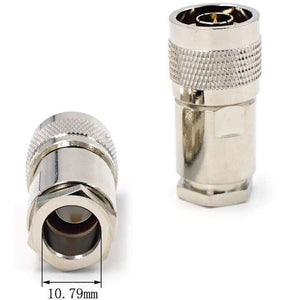 TECHOMAN N Type Male Plug for TMR400 , LMR400 , RG-8 , RG8 Coaxial Cable  TECHOMAN   