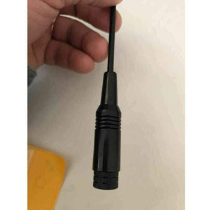 TECHOMAN  Extended Range NA-771 Antenna - Black SMA-Male Dual Band (144/430MHz) Flexi Antenna  TECHOMAN   