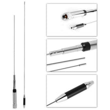 Load image into Gallery viewer, TECHOMAN Mobile Ham Radio Antenna / Aerial + Magnetic Mount NL-770R Dual Band VHF/UHF 144/430MHz Antenna Mobile TECHOMAN