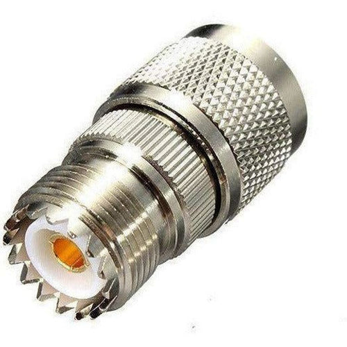 TECHOMAN SO239 Female Socket to N Type Male Plug Joiner / Connector / Adaptor RF Adapter TECHOMAN   