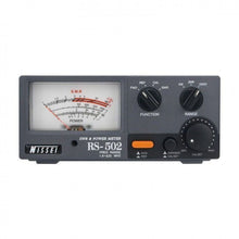 Load image into Gallery viewer, NISSEI RS-502 Analog Radio SWR  / RF Test Meter HF ~ VHF ~ UHF 1.8 to 525 MHz Antenna SWR Meter NISSEI