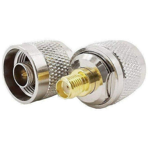 N Type Male Plug to SMA Female Socket Joiner / Connector / Adaptor RF Adapter TECHOMAN   
