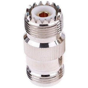 N Type Female Socket to SO239 Female Socket Joiner / Connector / Adaptor RF Adapter TECHOMAN   