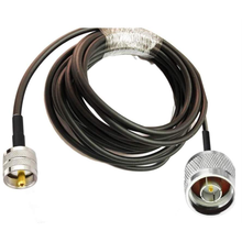 Load image into Gallery viewer, TECHOMAN Antenna / Aerial Patch Cable with N Plug to PL259 - 1 Metre Cable Antenna Patch Cables TECHOMAN