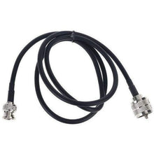 Load image into Gallery viewer, TECHOMAN Antenna Patch Cable with PL259 and BNC Male - 1 Metre Cable Antenna Patch Cables TECHOMAN   
