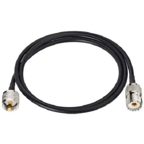 TECHOMAN Antenna Patch Cable with PL259 Plug to SO239 - 1 Metre Cable Antenna Patch Cables TECHOMAN   