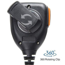 Load image into Gallery viewer, TECHOMAN Rainproof 2 Pin Microphone Speaker for TM-9C Radios Communication Radio Accessories BAOFENG