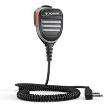 Load image into Gallery viewer, TECHOMAN Rainproof 2 Pin Microphone Speaker for TM-9C Radios Communication Radio Accessories BAOFENG