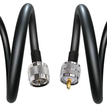 Load image into Gallery viewer, TECHOMAN SLMR400 Ultra Low Loss Antenna / Aerial RF Cable N-Plug to PL259 Plug - 45 Metres Antenna Patch Cables TECHOMAN
